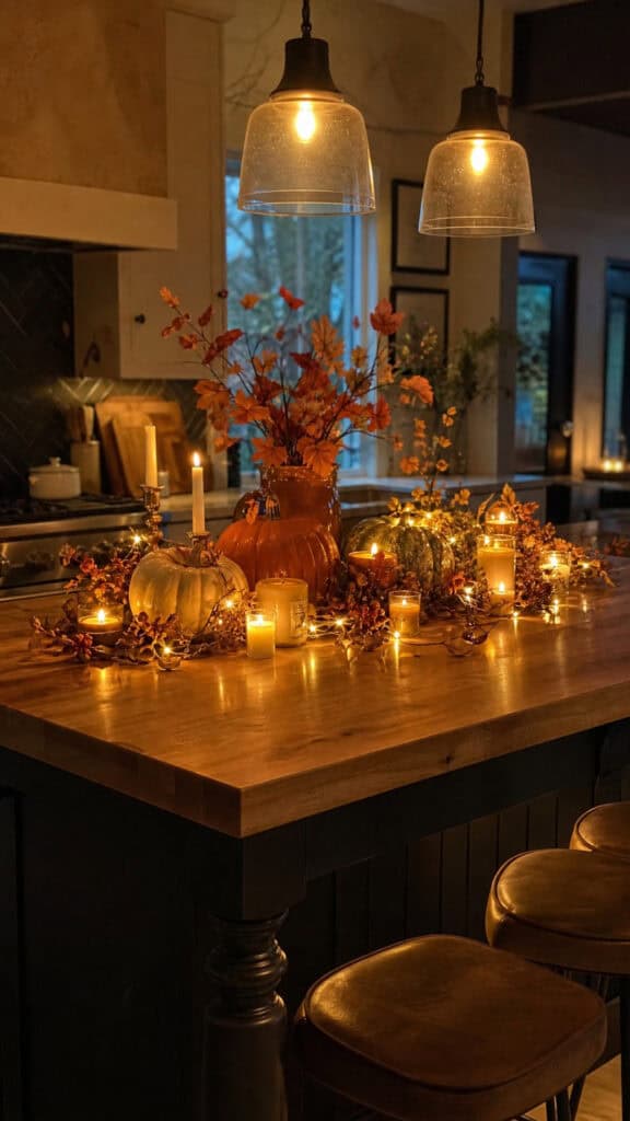 Lighting That Creates Autumn Ambiance
