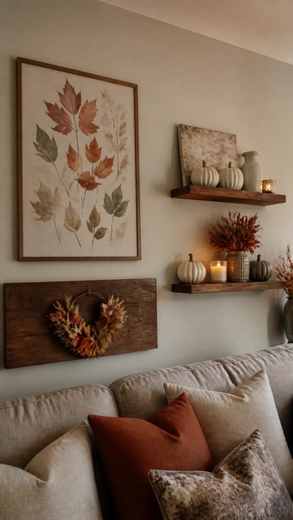 Add Seasonal Artwork and Wall Decor
