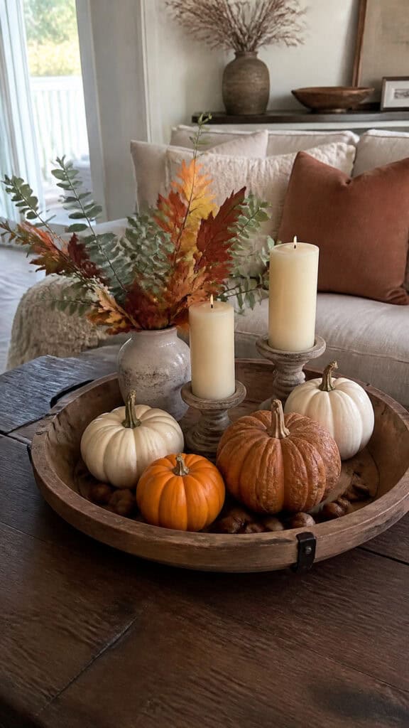 Style Your Coffee Table with Fall Centerpieces