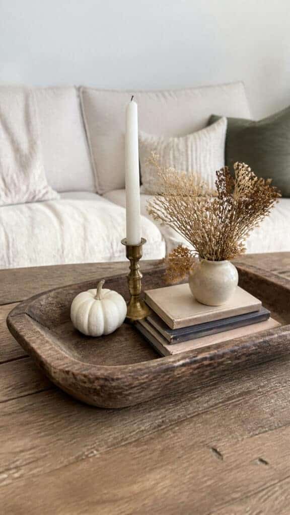 Style Your Coffee Table with Seasonal Vignettes