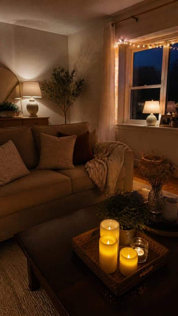 Switch to Warm Autumn Lighting
