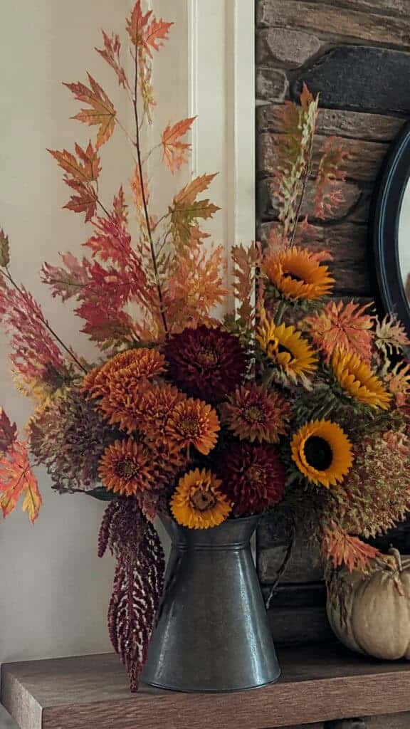 Style with Fall Florals and Branches