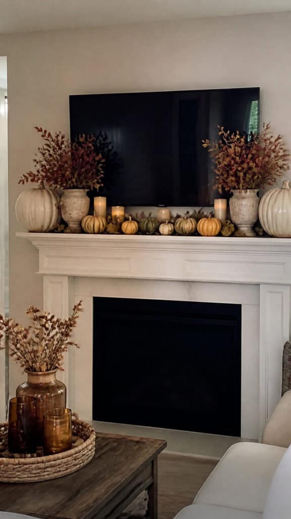 Frame with Oversized Seasonal Elements