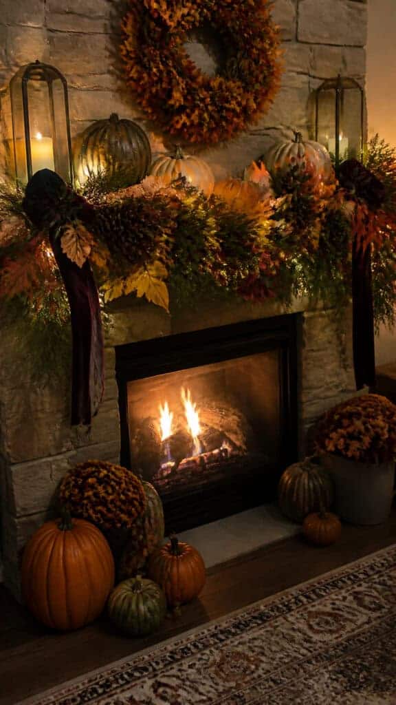 Mixed Texture Layered Garland