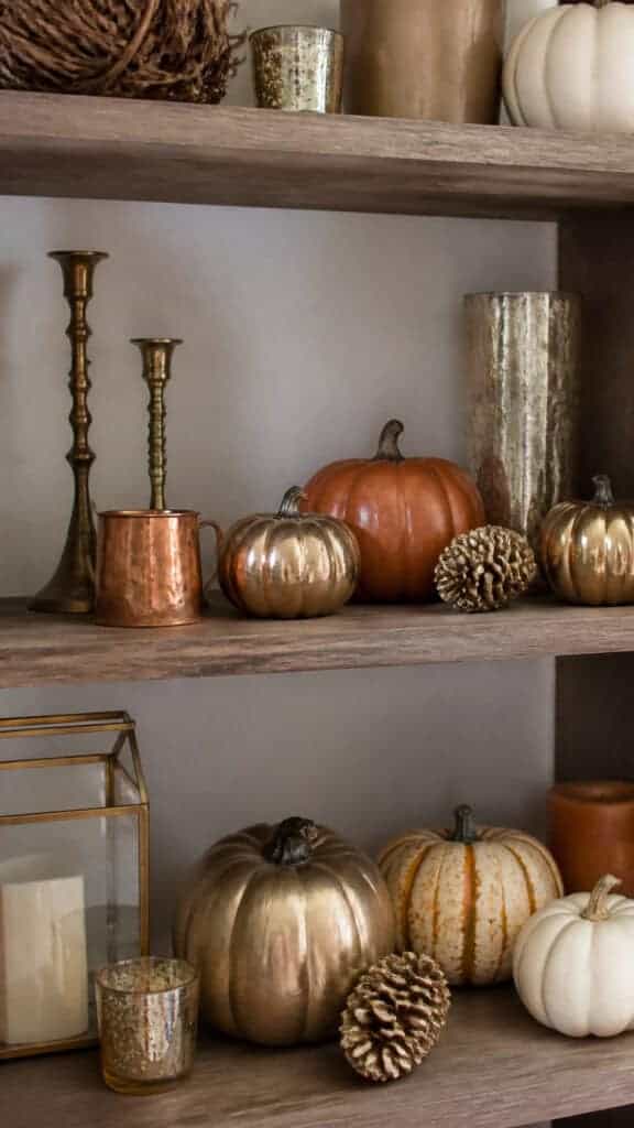 Bring in Metallics for Elegant Autumn Sparkle