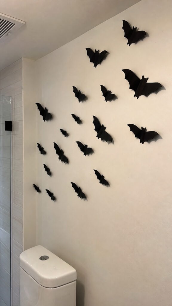 Bat Silhouette Wall Art