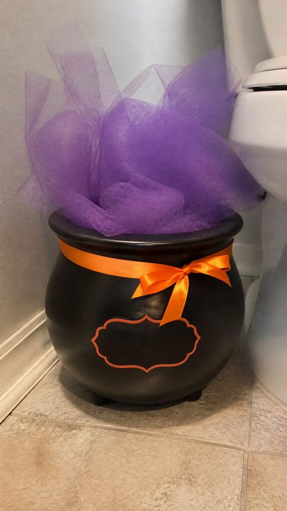 Cauldron Waste Basket