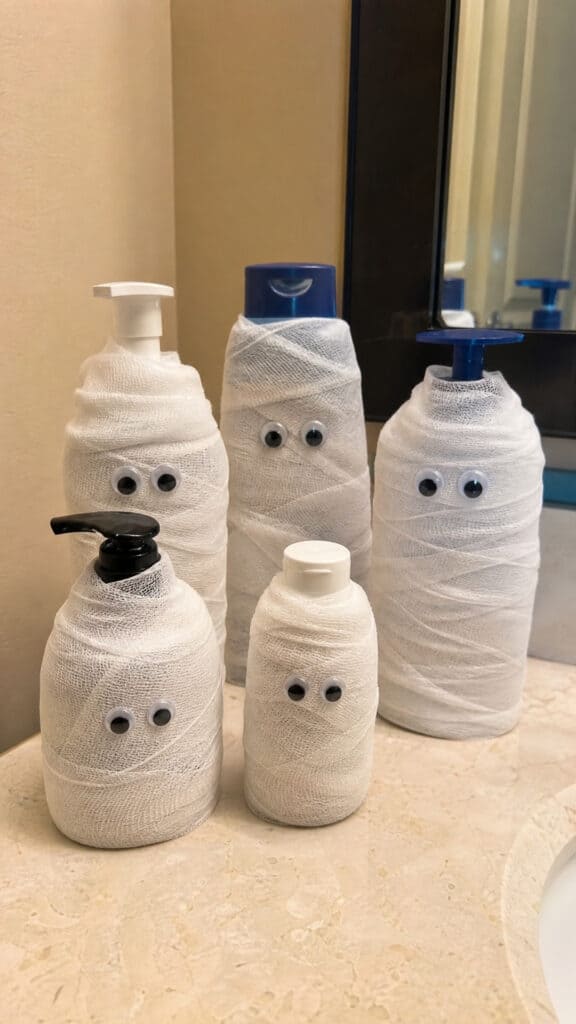 Mummy Wrapped Toiletries