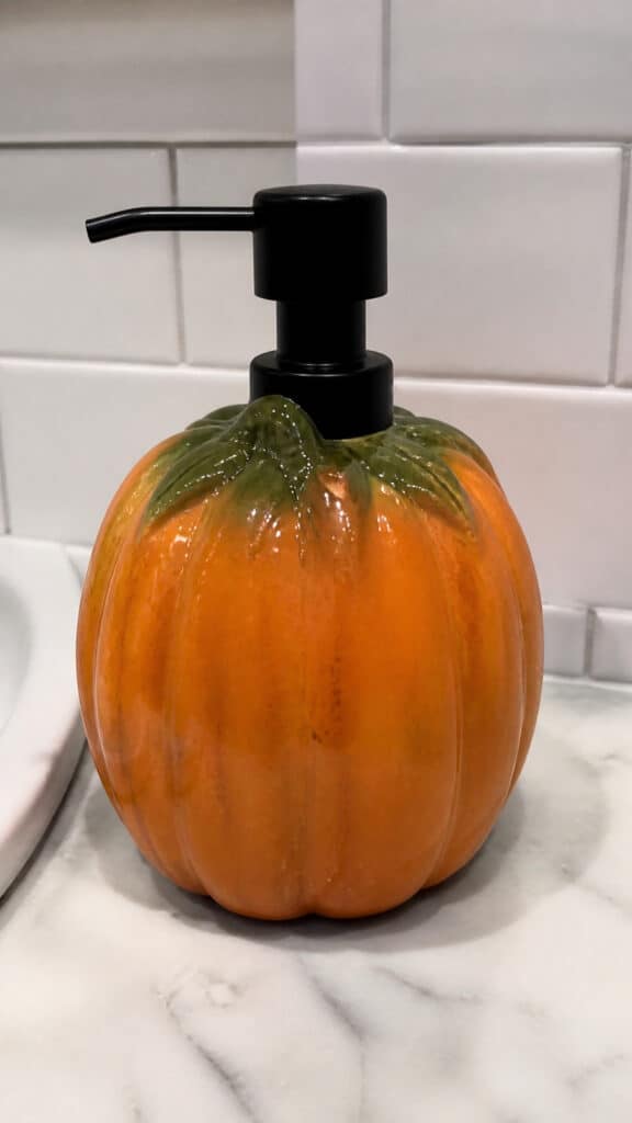 Pumpkin Soap Dispenser