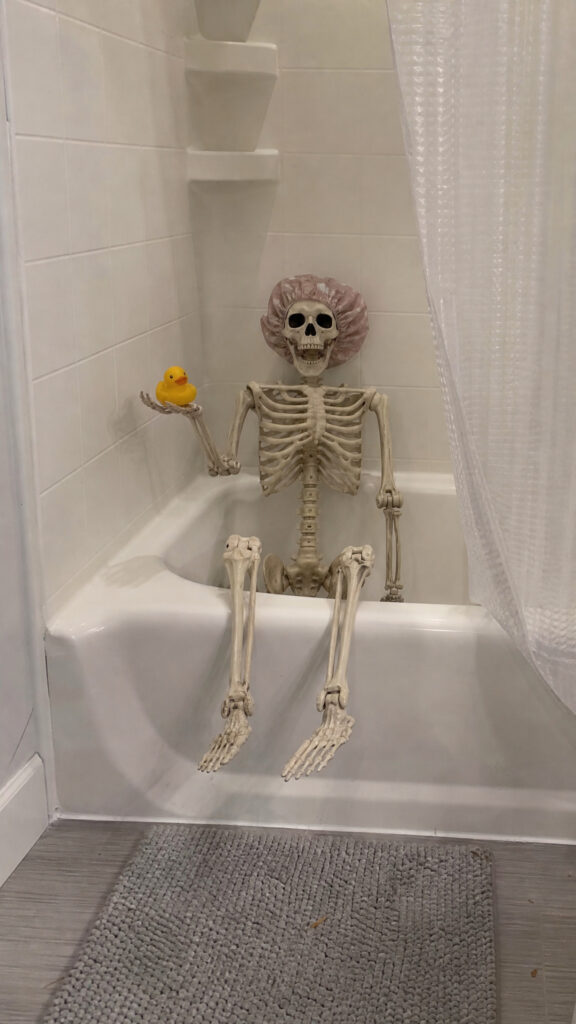 Skeleton in the Shower
