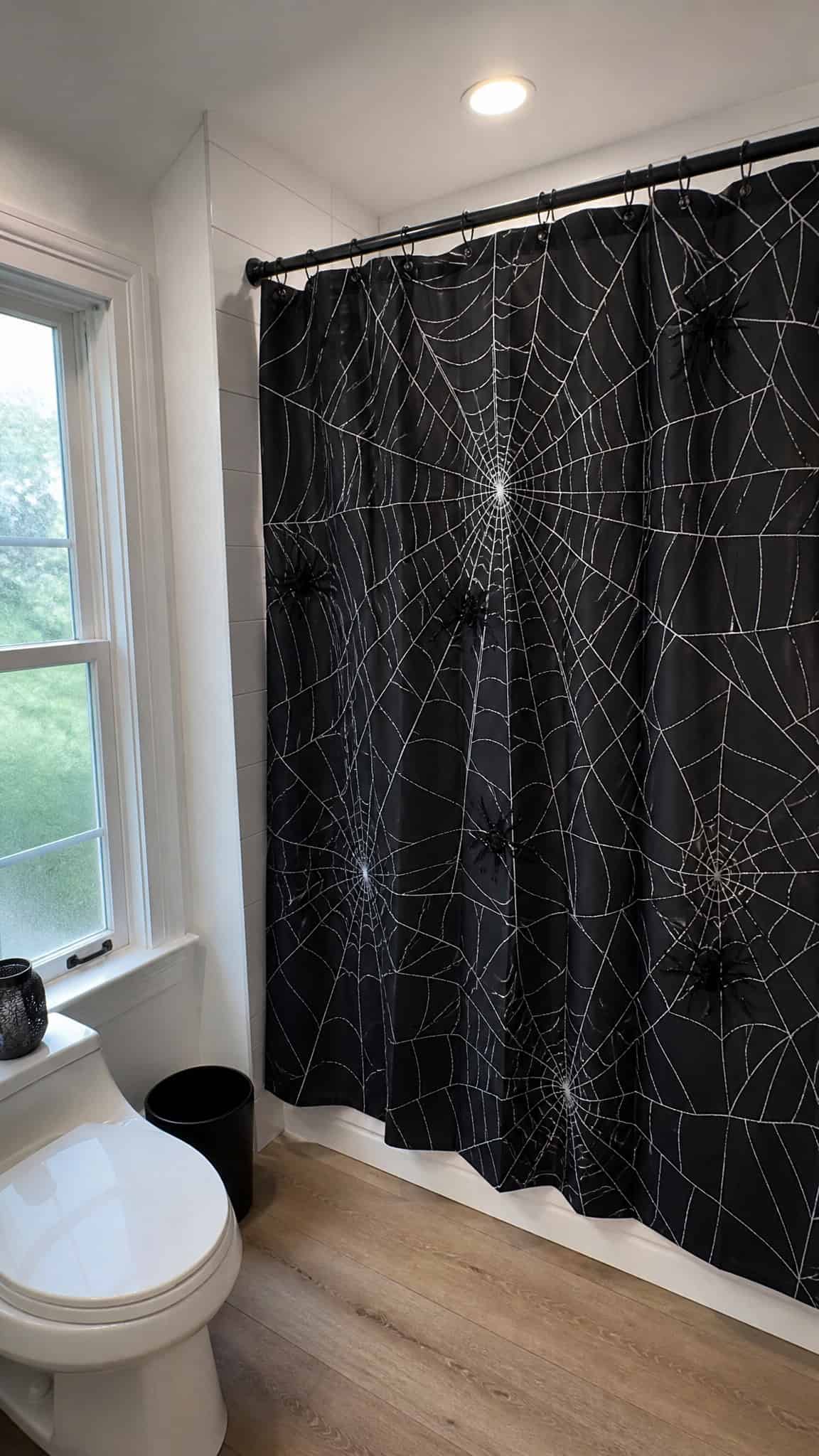 Spiderweb Shower Curtain