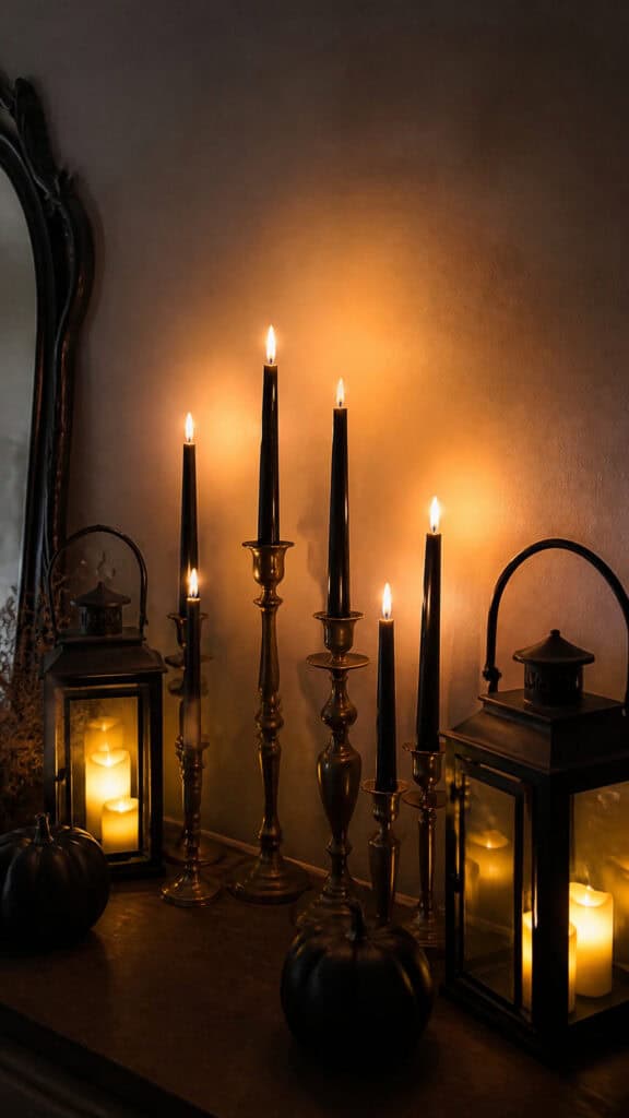 Layer in Candlelight and Lanterns