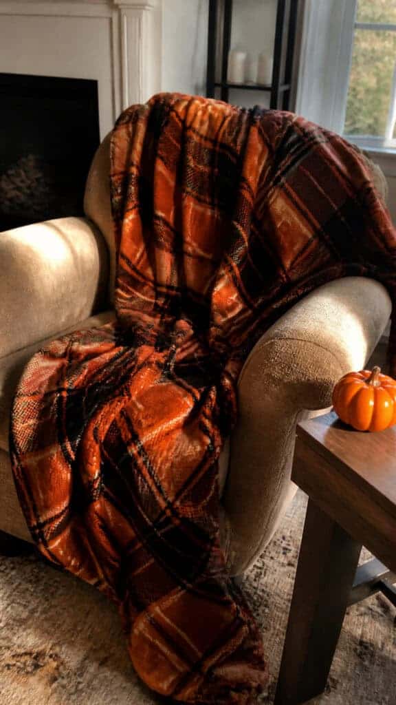 Add a Cozy Halloween-Themed Throw Blanket