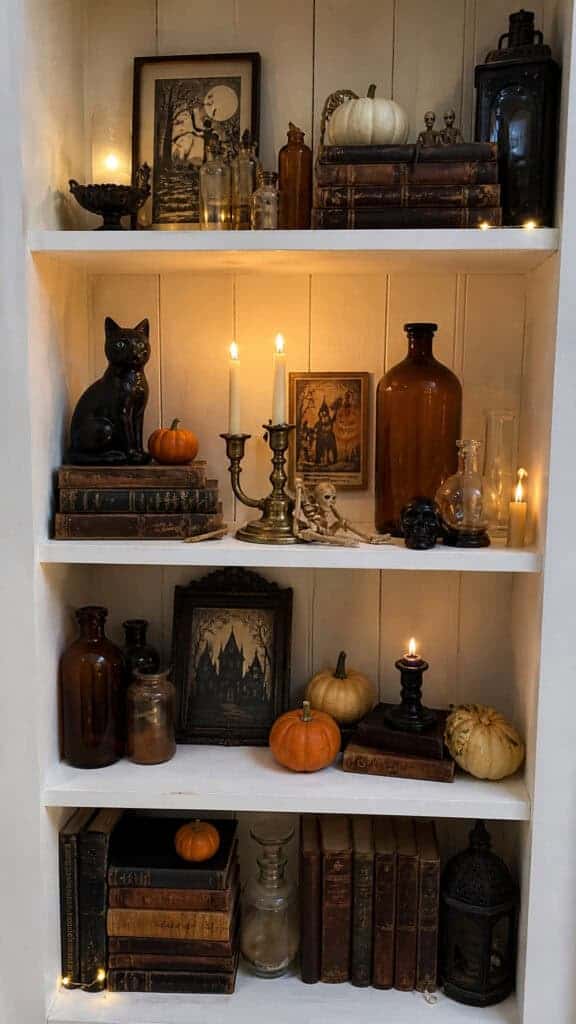 Style Your Shelves with Vintage Halloween Finds