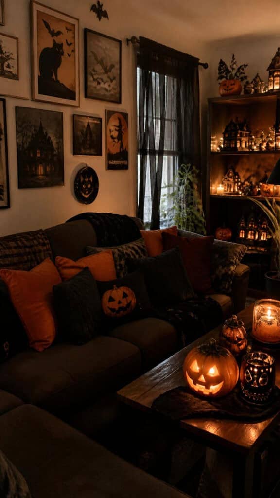Living Room Halloween Magic