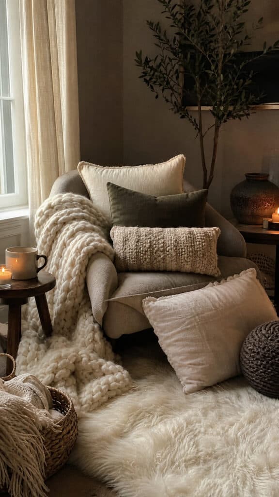 Add Personal Touches With Textiles And Pillows