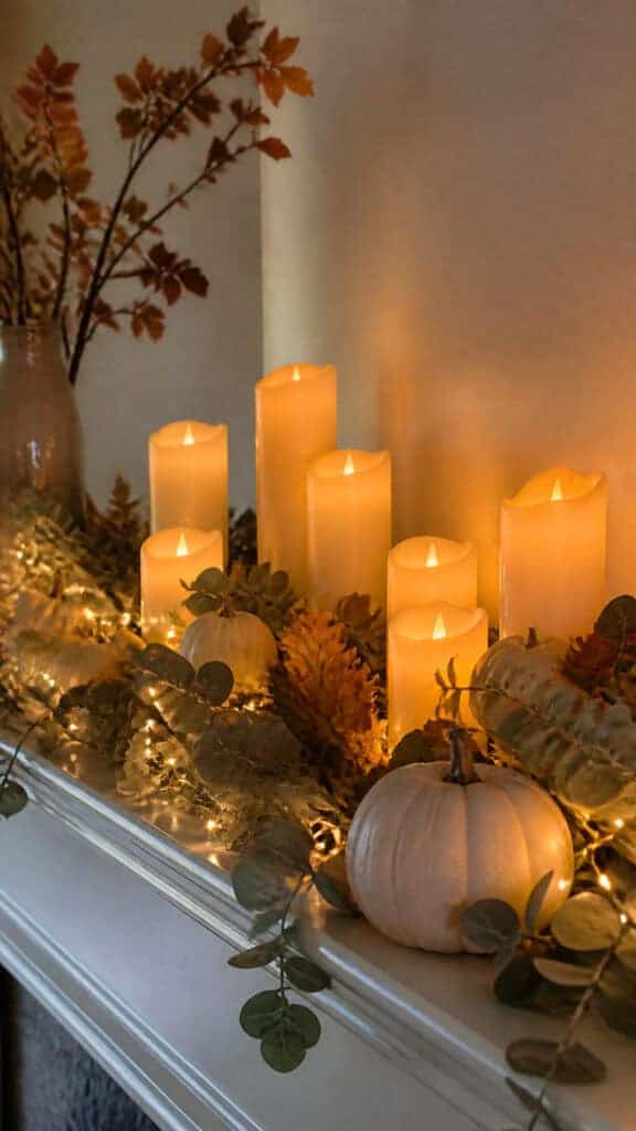 Add Candles and Lighting for Cozy Ambiance
