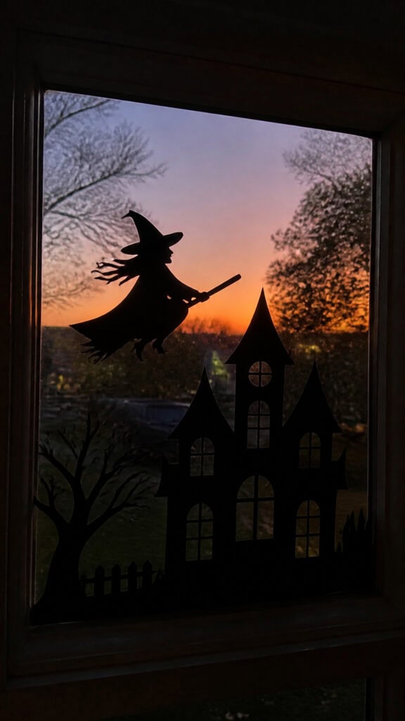 Creepy Window Silhouettes