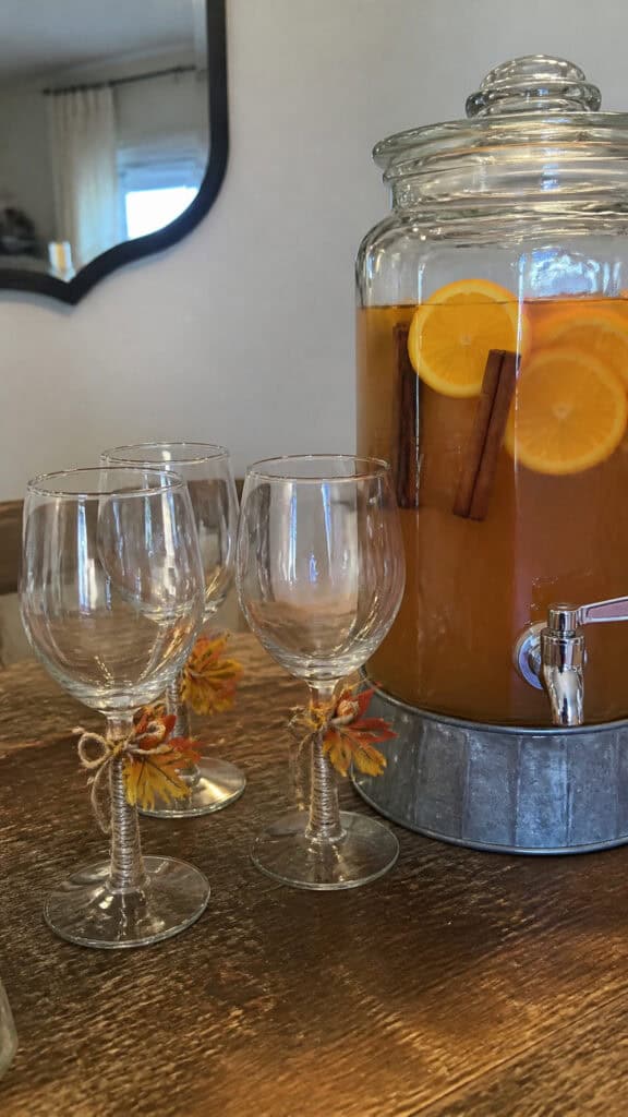 Festive Glassware and Drinkware Decorations