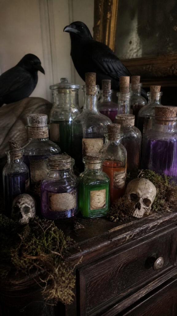 Spooky Potion Bottle Collection
