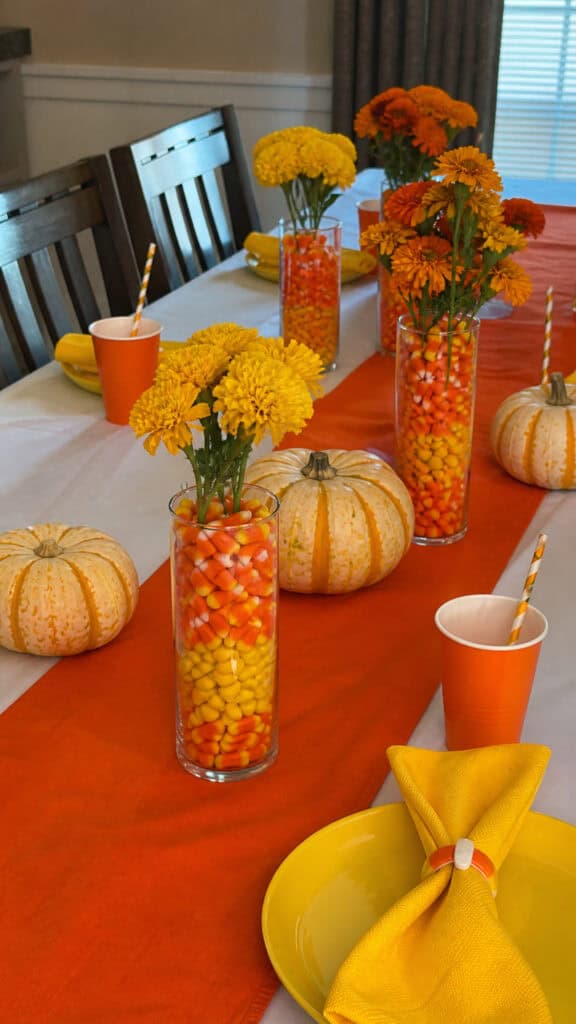 Candy Corn Color Scheme Delight
