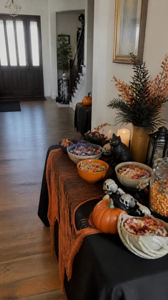 Choosing the Perfect Location for Your Halloween Trick or Treat Table