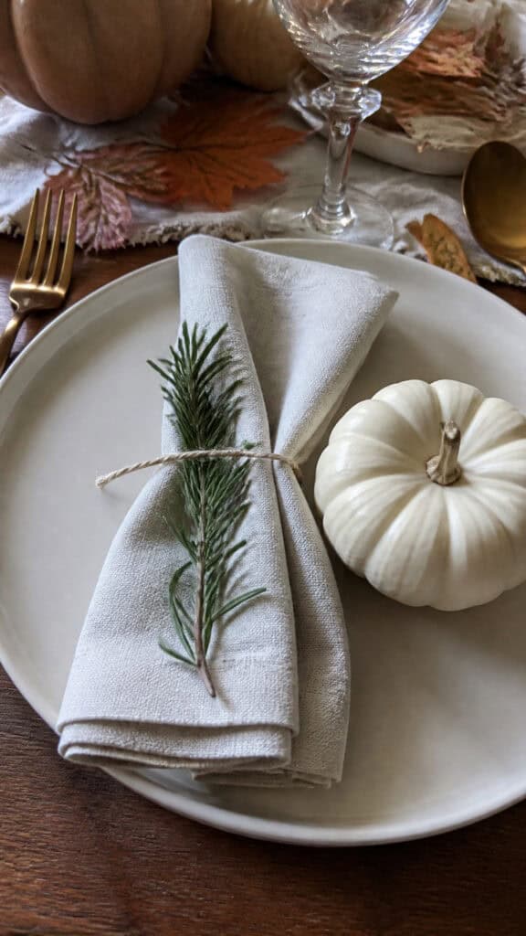 Incorporate Personal Touches At Each Place Setting