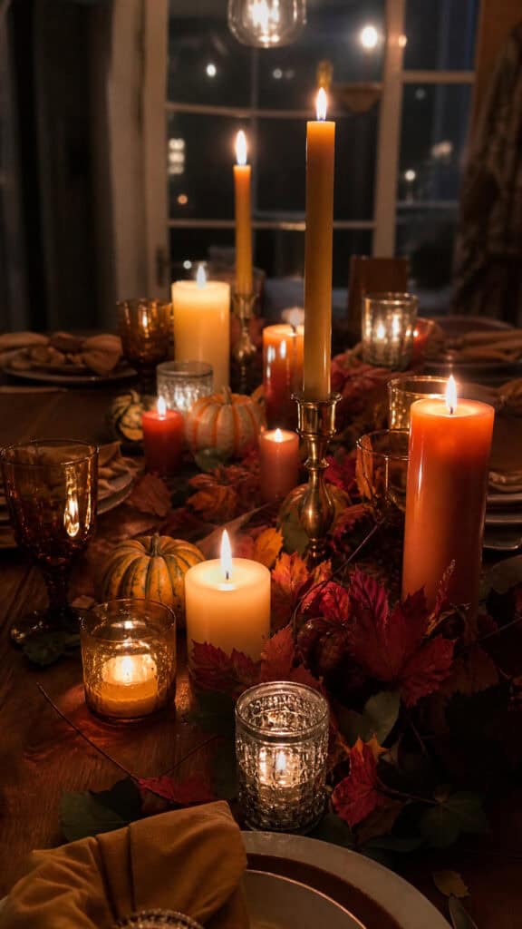 Candles and Lighting for Ambiance