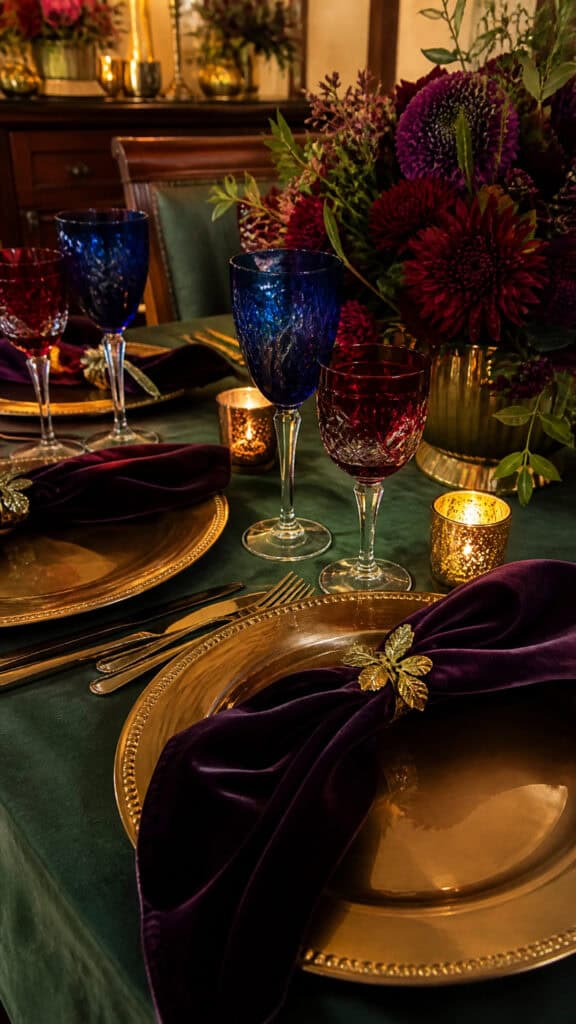 Vibrant Jewel Tone Elegance