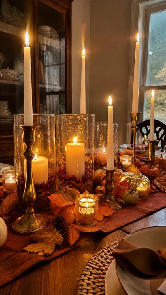 Candlelight Sets the Perfect Mood