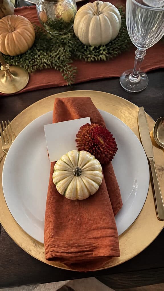Personal Place Settings Make Guests Feel Special