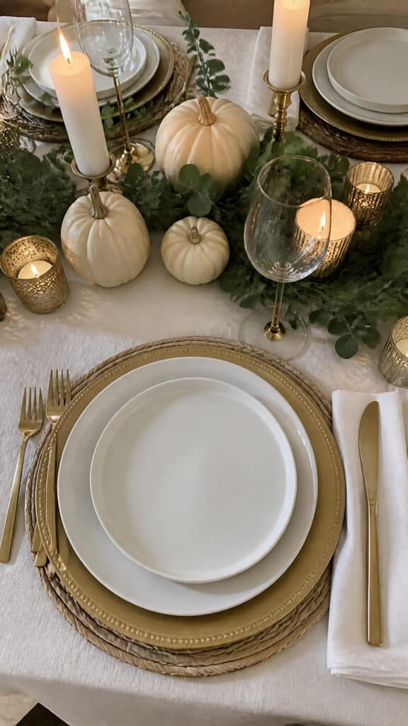 Classic White and Gold Sophistication