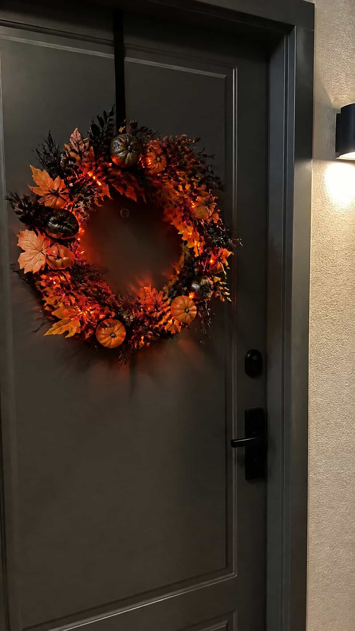 Wreaths That Welcome Trick-or-Treaters