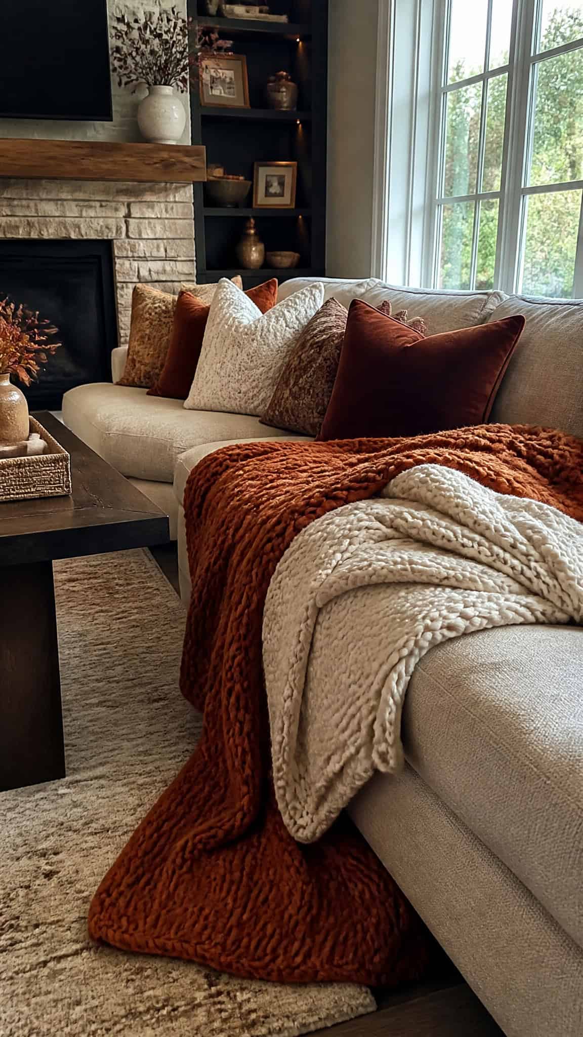 Layer Your Space with Warm Textiles