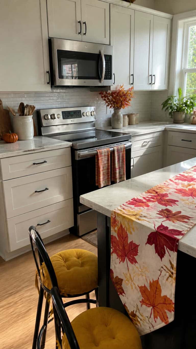Warm Up Your Space with Autumn-Colored Textiles