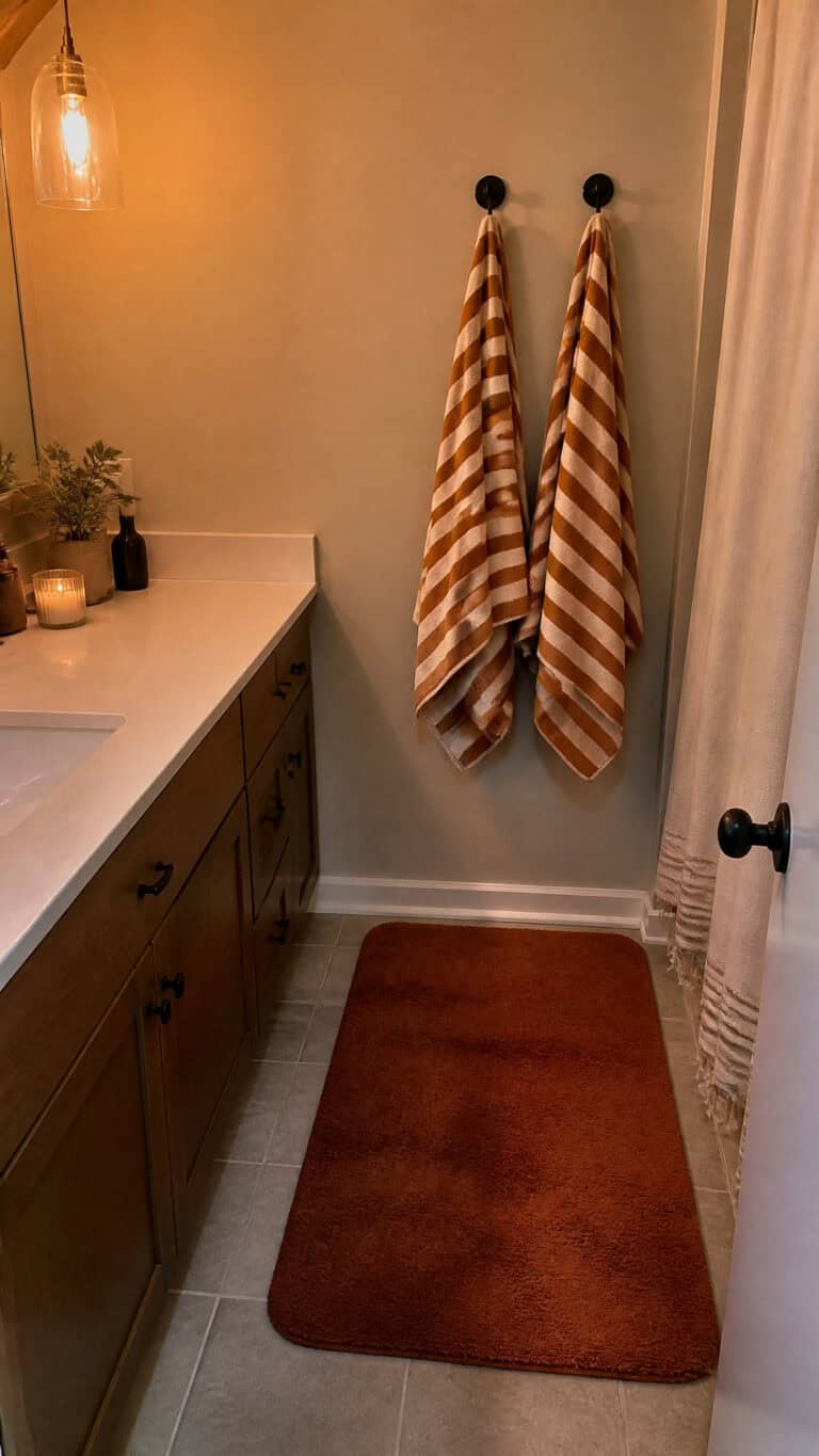 Swap Your Towels and Bath Mats for Instant Fall Vibes