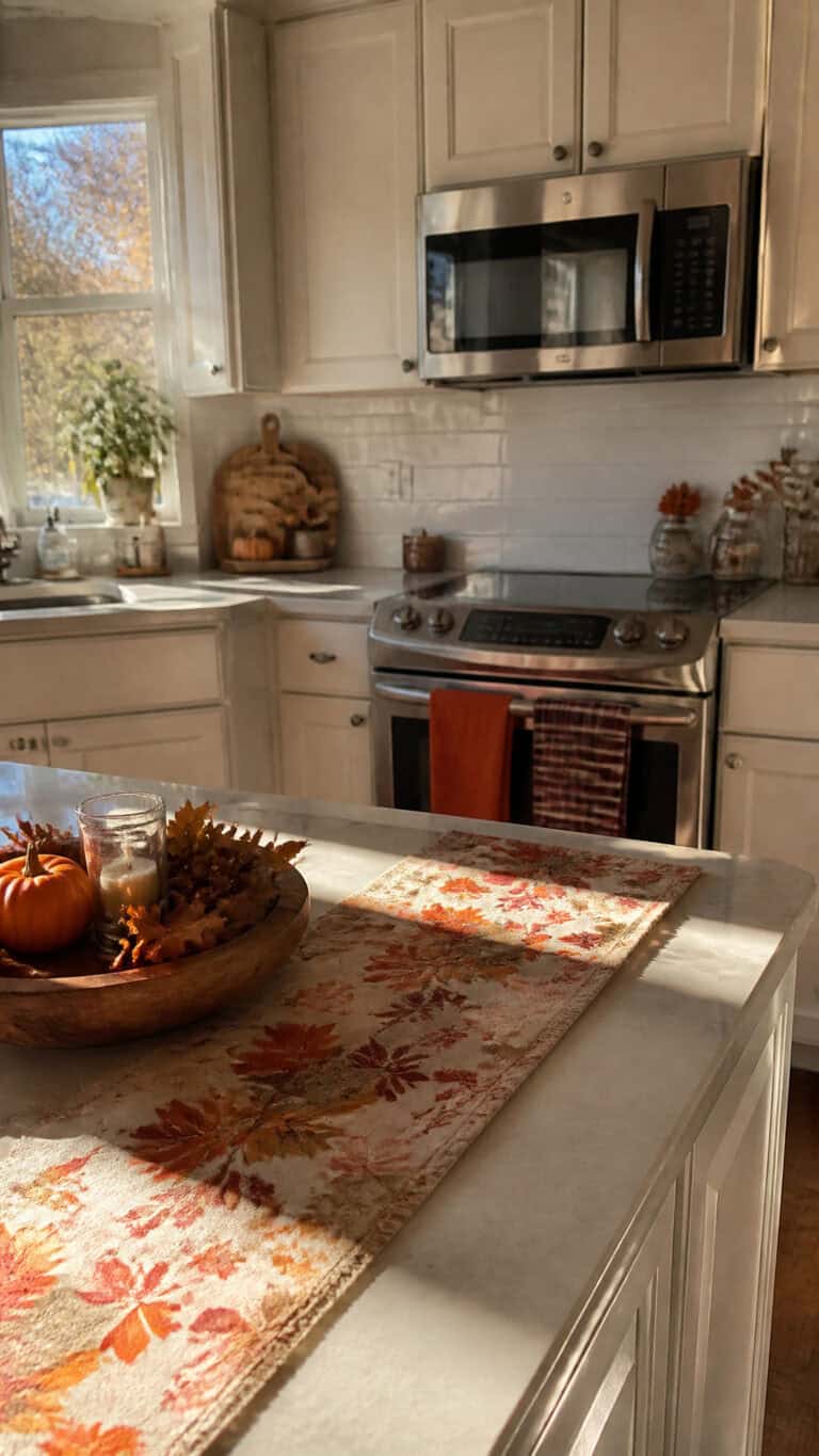 Embrace Warm Autumn Colors Throughout Your Kitchen