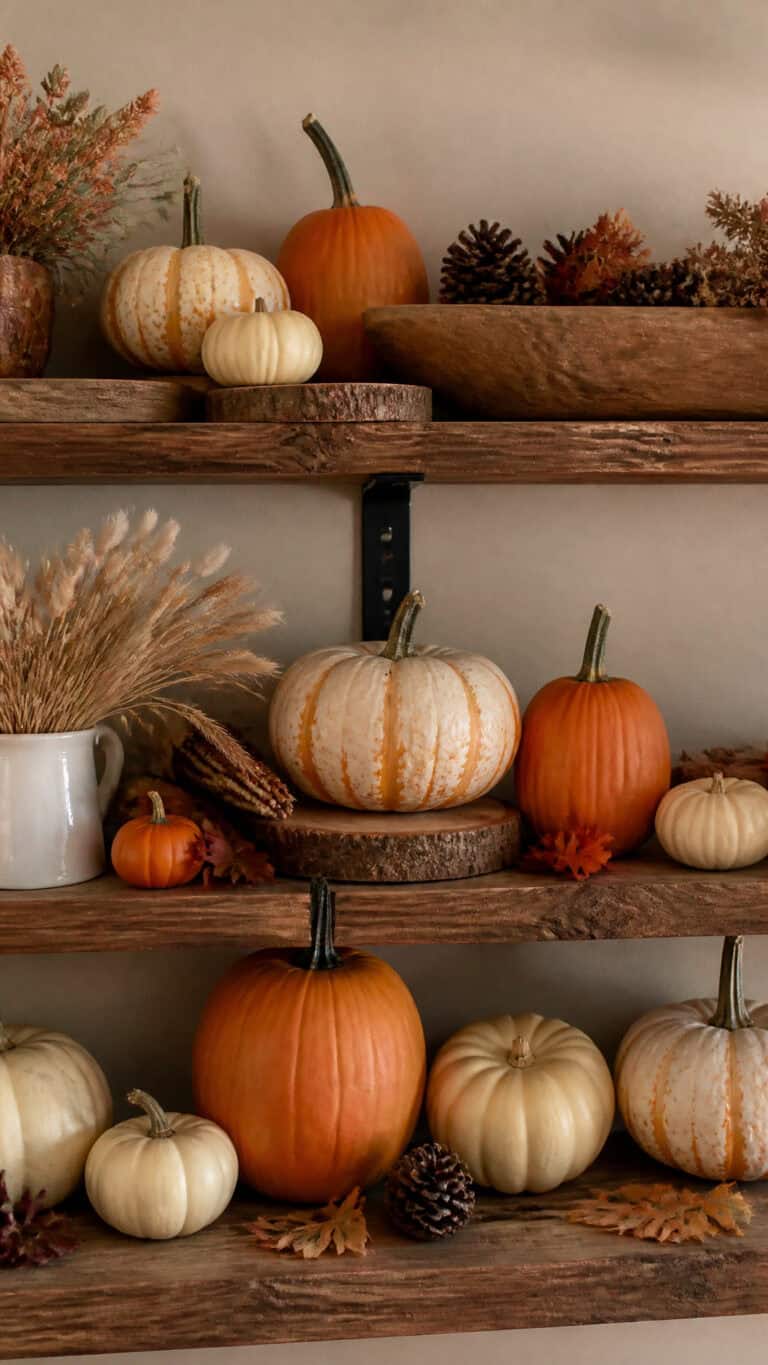 Layer Natural Elements for Authentic Autumn Charm