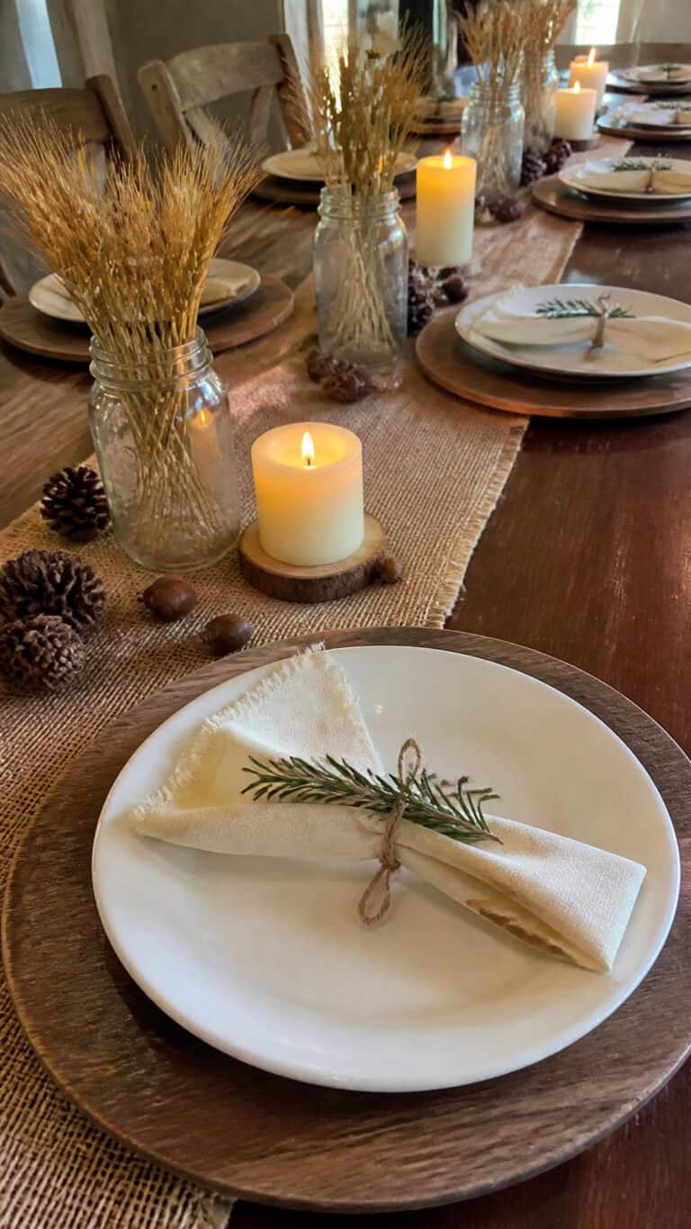 Rustic Farmhouse Charm with Natural Elements